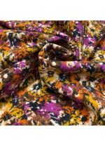 Fabric Ref 5286 - Floral Corduroy - Image 2