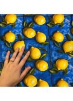 Fabric Ref 5446 - Lemons Cotton - Image 3