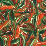 Fabric Ref 5492 - Abstract Cotton Voile