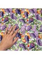 Fabric Ref 5494 - Grape Cotton - Image 3