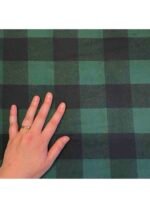 Fabric Ref 5408 - Checked Brushed Cotton - Image 2