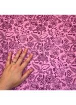 Fabric Ref 5411 - Floral Viscose - Image 3