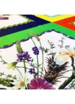 Fabric Ref 5524 - Panelled Floral Cotton - Image 2