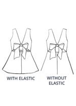 Design your own: Back-Bow A-Line Mini Dress - Image 3